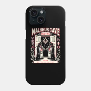 Malheur Cave Meeting Phone Case