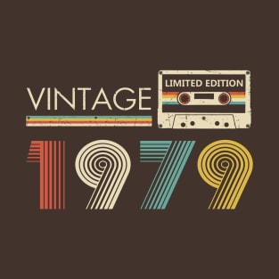 Vintage 1979 Limited Edition Cassette T-Shirt