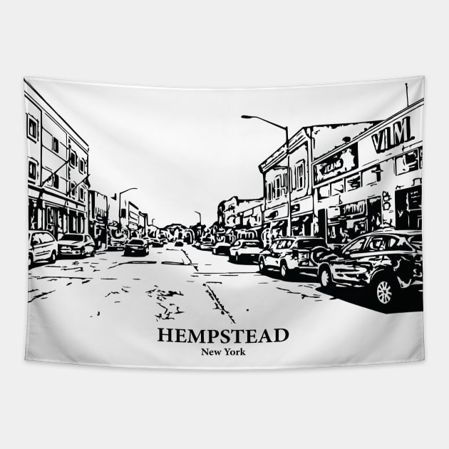 Hempstead - New York Tapestry by Lakeric