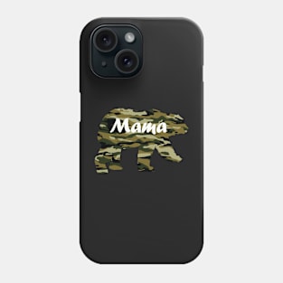 Camouflage Mama Bear Phone Case