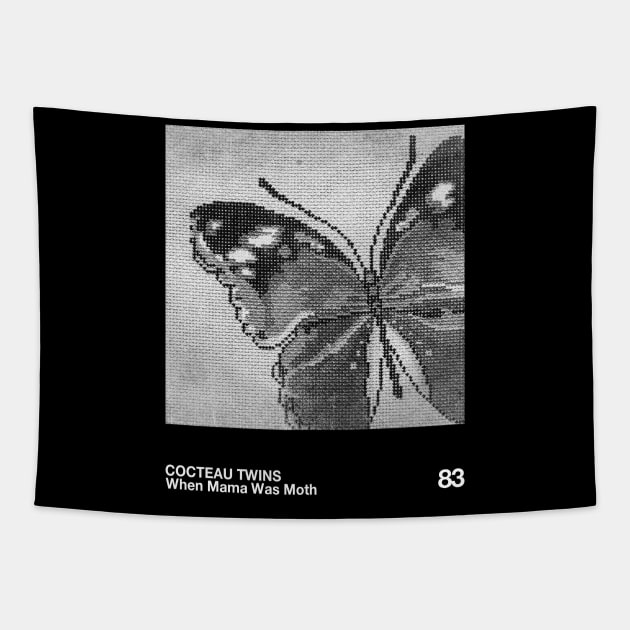 When Mama Was Moth || Vintage Pantone 80s Tapestry by solutesoltey