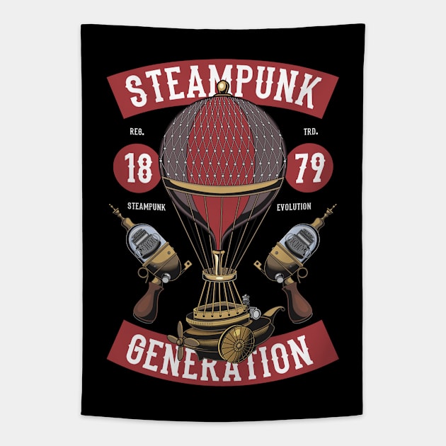 Steampunk Generation Tapestry by Rebus28