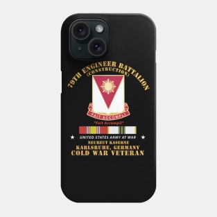 79th Engineer Bn - Karlsruhe, GE w COLD SVC X 300 Phone Case