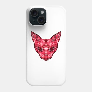 Ruby Red Cat Phone Case