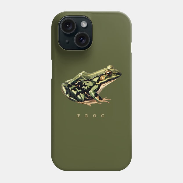 Cottagecore Frog: Celebrating the Charm of Nature and Goblincore Aesthetics Phone Case by Ministry Of Frogs