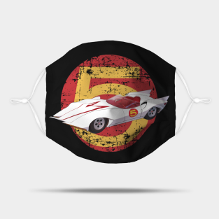 Speed Racer Mask - Mach 5 - Distressed by DistractedGeek