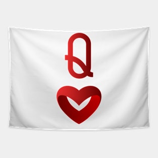 Queen of Hearts Tapestry