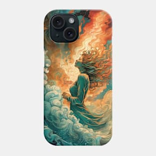 Sunset of cosmic ocean 2 Phone Case