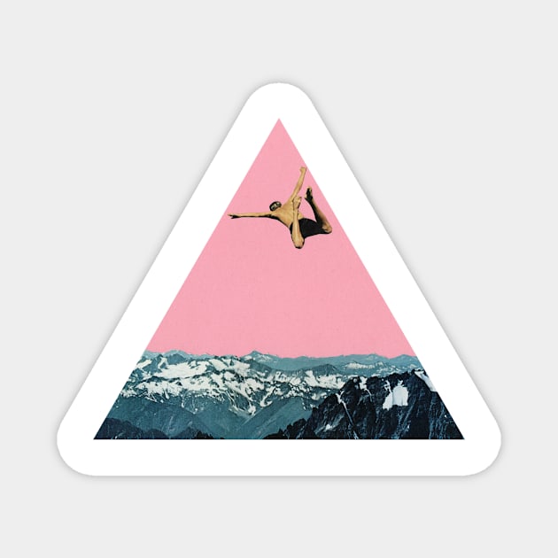 Higher Than Mountains Magnet by Cassia