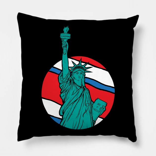 Liberty Pillow by Baddest Shirt Co.