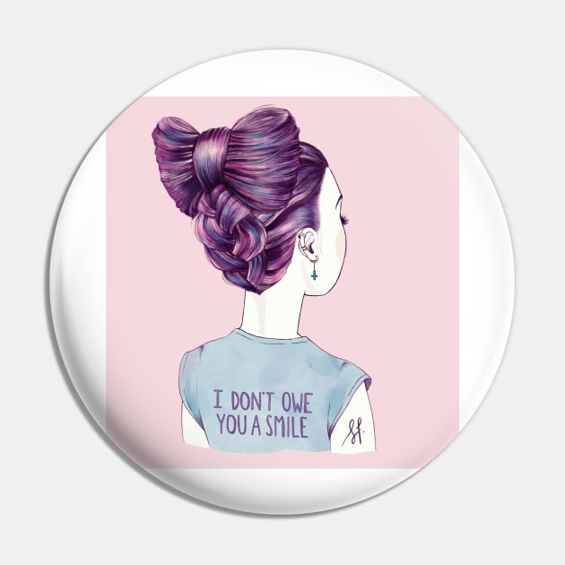 i don't owe you a smile Pin by solfortuny