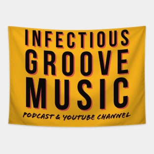 Infectious Groove Podcast New Logo Transparent 1 Tapestry