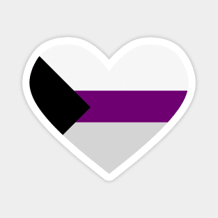 Demisexual pride heart 2 Magnet