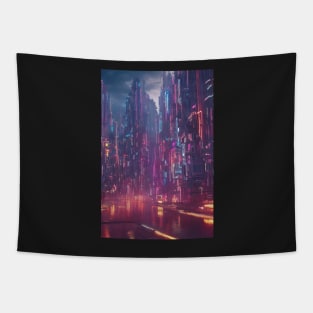 Cyberpunk Tapestry