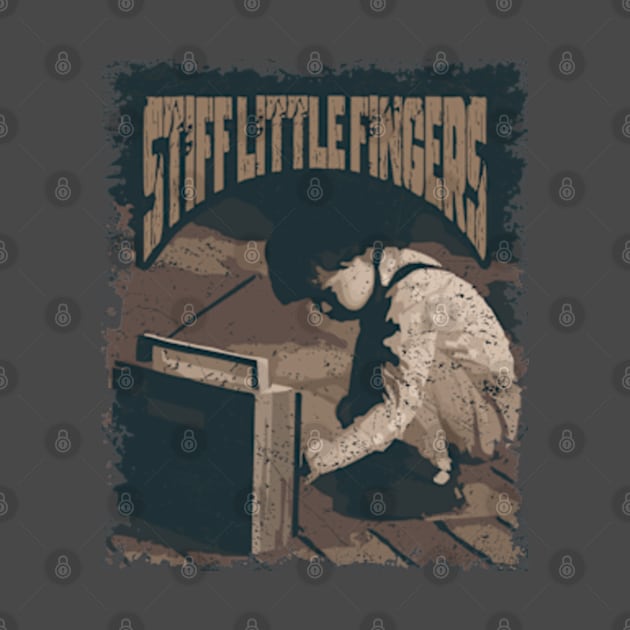 Stiff Little Fingers Vintage Radio by K.P.L.D.S.G.N