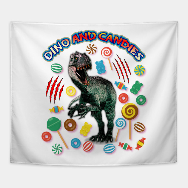 INDOMINUS REX DINO AND CANDIES