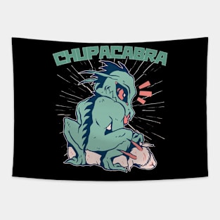 Chupacabra Goat Sucker Tapestry