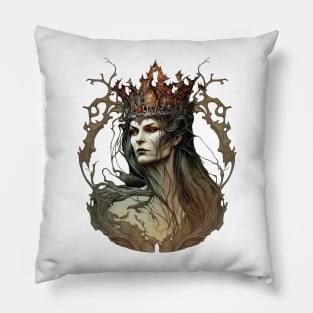 The Evil Queen, Grimhilde, from Snow White and the Seven Dwarves Pillow