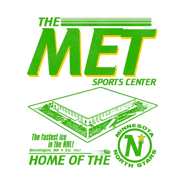 Defunct The Met Arena Minnesota North Stars Hockey Team by Defunctland