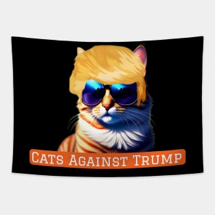 Cats Against Trump Tapestry