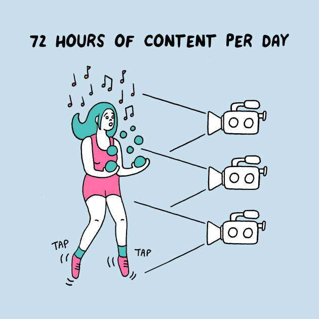 72 Hours of Content per Day by RaminNazer