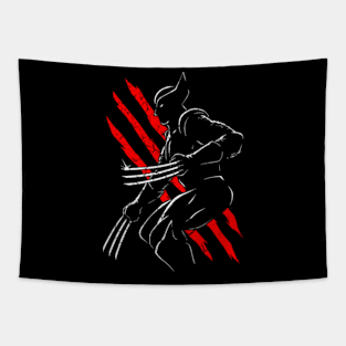 weapon claw adamantium Tapestry