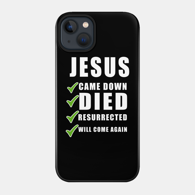 Jesus Christ Christian Christmas Gift - Jesus Christ - Phone Case