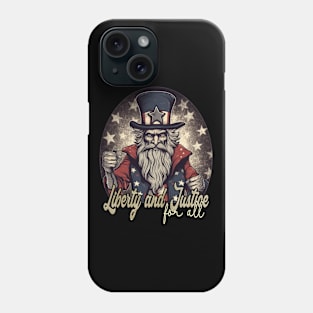 Liberty and Justice Phone Case