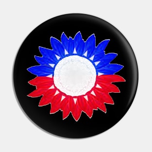 Taiwanese sunflower of peace Pin