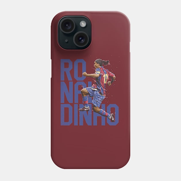 Ronaldinho Phone Case by GonGrunge