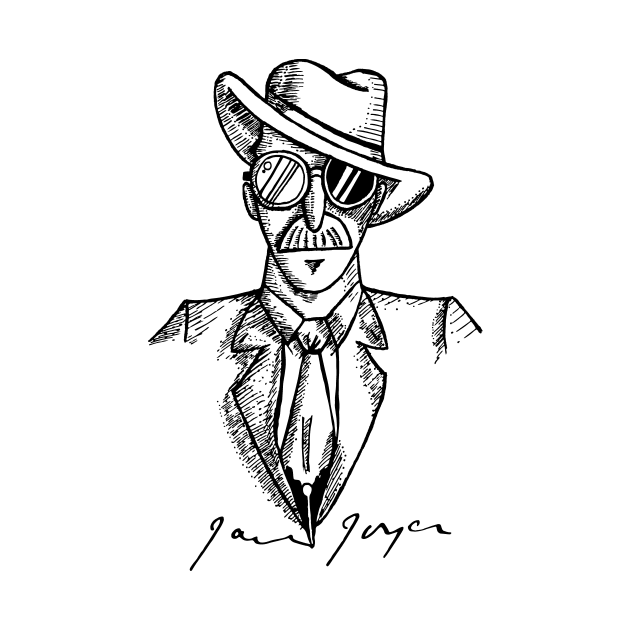 James Joyce Pen by ChocolateBono