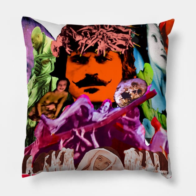 The Devils (1971) Pillow by Econoclash