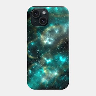 The turquoise space Phone Case