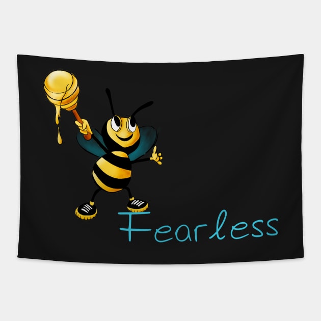 Be Fearless Tapestry by StyledBySage