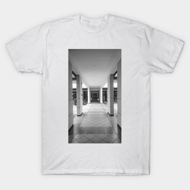 Hall In San Jose Costa Rica Black And White T Shirt Teepublic