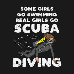 Girl Just Scuba Diving Tshirt T-Shirt