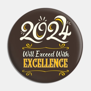 Exceeding Excellence: 2024 Design Pin