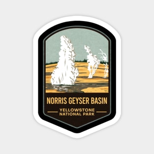 Norris Geyser Basin Yellowstone National Park Magnet