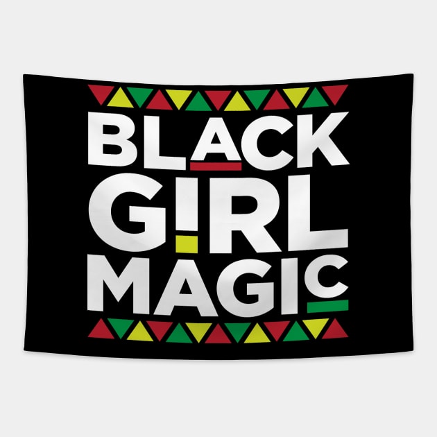 Black Girl Magic, Black Woman, Black Women, African American, Black Lives Matter, Black Pride Tapestry by UrbanLifeApparel