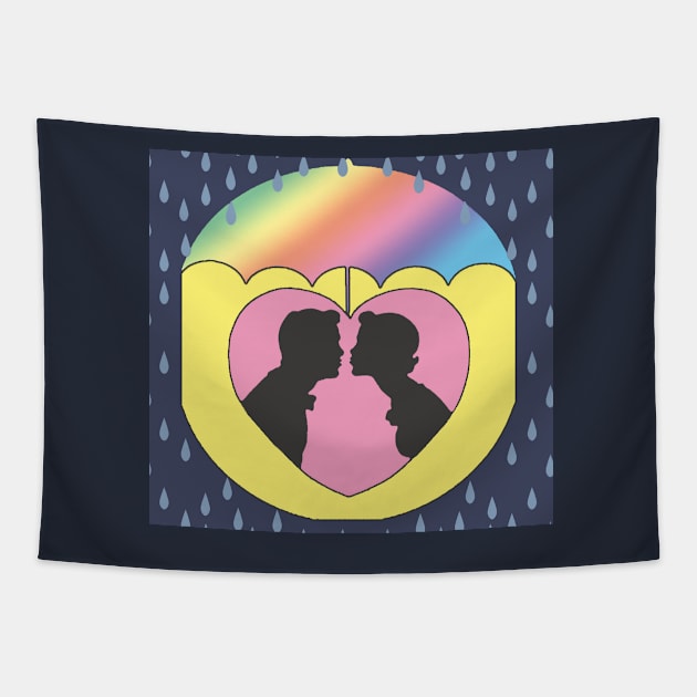 Sunny In Love Tapestry by MAMMAJAMMA