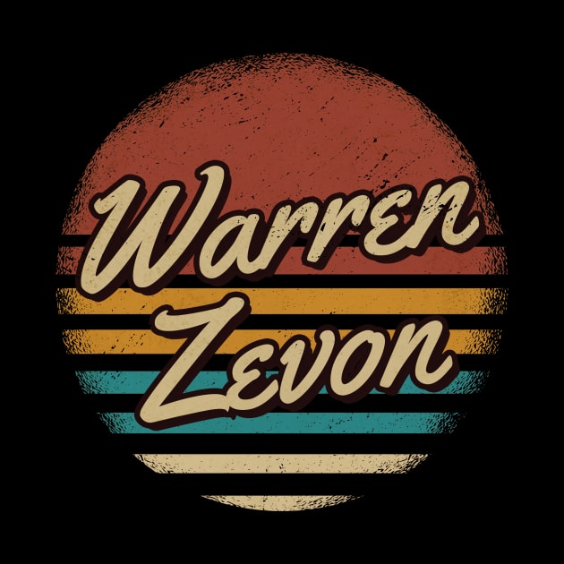 Warren Zevon Retro Style by JamexAlisa