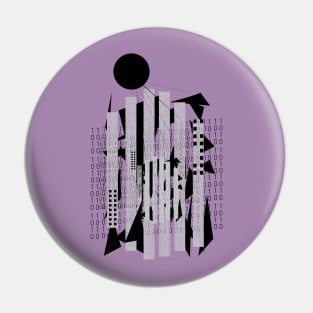 Break out of the matrix art/design Pin