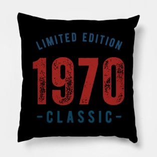 Limited Edition Classic 1970 Pillow