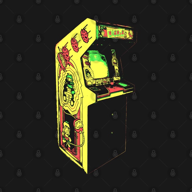 Dig Dug Retro Arcade Game 2.0 by C3D3sign
