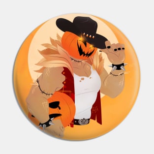 jack-o'-lantern Pin