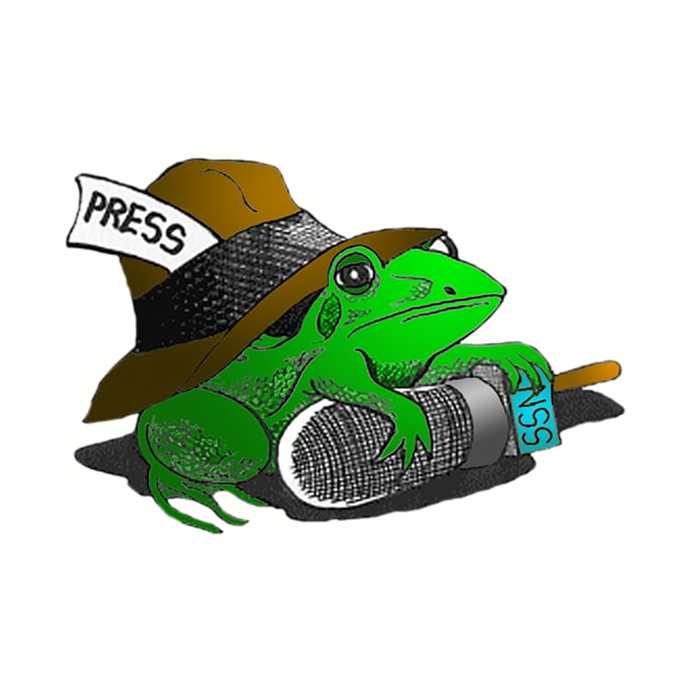 ToughPigs frog reporter by ToughPigs