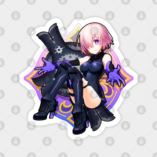 Fate grand order - Mashu Kyrielight Magnet by xEmiya