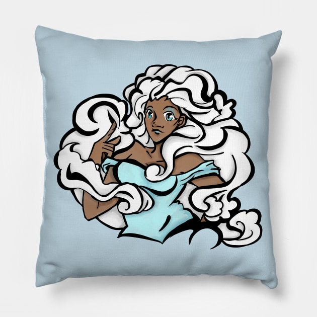 Cloud hair Pillow by Newtegan