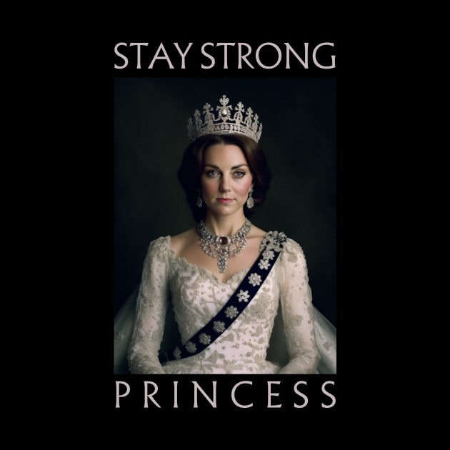 Stay Strong Princess of Wales Catherine Kate Middleton British Royal Family by WeirdFlex