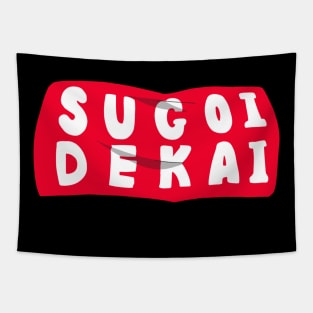 Sugoi Dekai Tapestry